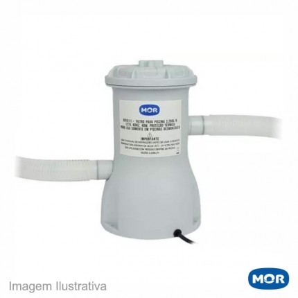 FILTRO P/PISCINA MOR 110V VAZAO 2200L/HR