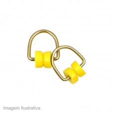 20436 - RODIZIO P/CORTINA AMARELO C/500