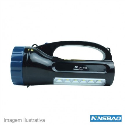 LANTERNA NSBAO REC.18+1LED YG-5715 C/ALC