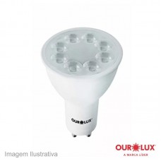 46698 - LAMPADA LED OUROLUX DICR.7W 2700K 20087