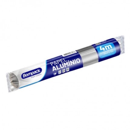 PAPEL ALUM.BOMPACK ROLO 30X04M 