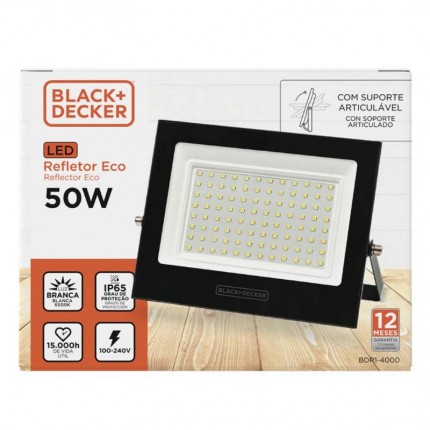REFLETOR LED BED ECO 050W 6500K(PT)4000L