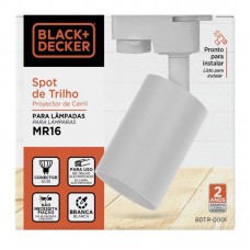 50537 - SPOT DE TRILHO BED P/MR16 BR 0001