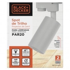 50540 - SPOT DE TRILHO BED P/PAR20 BR 0001
