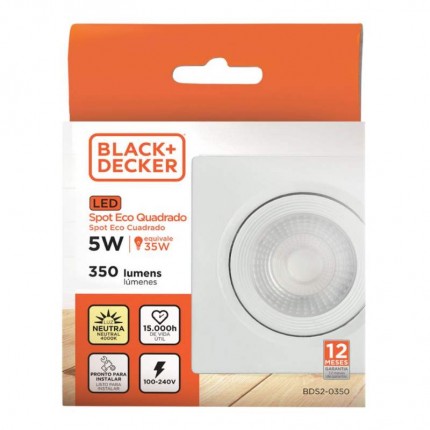 SPOT LED BED QD 05W EMB.AM 3000K