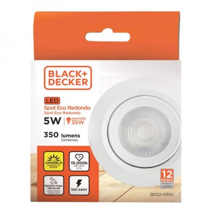 SPOT LED BED RD 05W EMB.AM 3000K