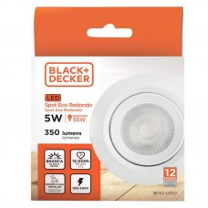 49393 - SPOT LED BED RD 05W EMB.BR 6500K