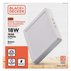 51765 - PAINEL LED BED 18W SOB.QD.BR 6500K