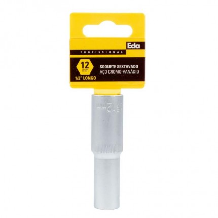 SOQUETE EDA SEXT.LONGO 1/2X12 CR.V 0UV