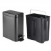 LIXEIRA GLOBAL PEDAL SLIM 06L(PRETO)116