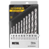 45252 - JOGO BROCA AR.10PCS HAMMER(MM)KB10P ESTO