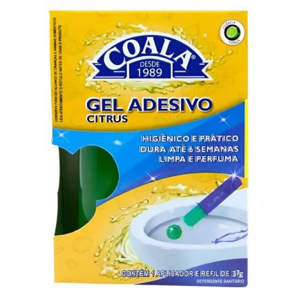 GEL ADES.P/VASO APLIC+REF.37G CITRU.COAL