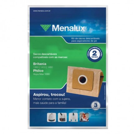 SACO P/ASP.PO C/3 ARN/BRITAN/PHILC SIM02